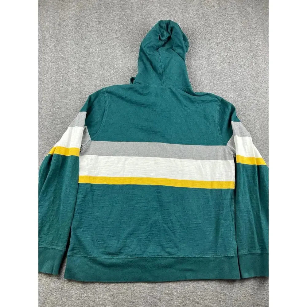 American Eagle Hooded Sweatshirt Striped Design Size‎ Lage